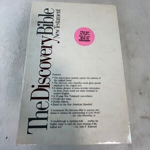 The Discovery Bible: New American Standard New Testament *1987 *Gary Hill w/Box